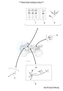 YFM700FWBD YFM70KPXK (B5K3) drawing WVTA ELECTRICAL