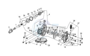 QUAD LANDER 300S drawing REAR AXLE