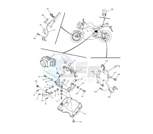 FZ8-NA 800 drawing ANTI LOCK BRAKE SYSTEM