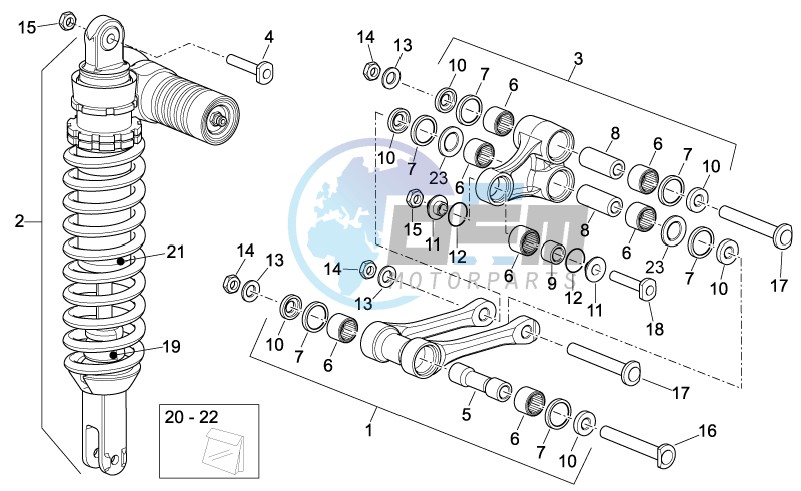 Rear Shock absorber