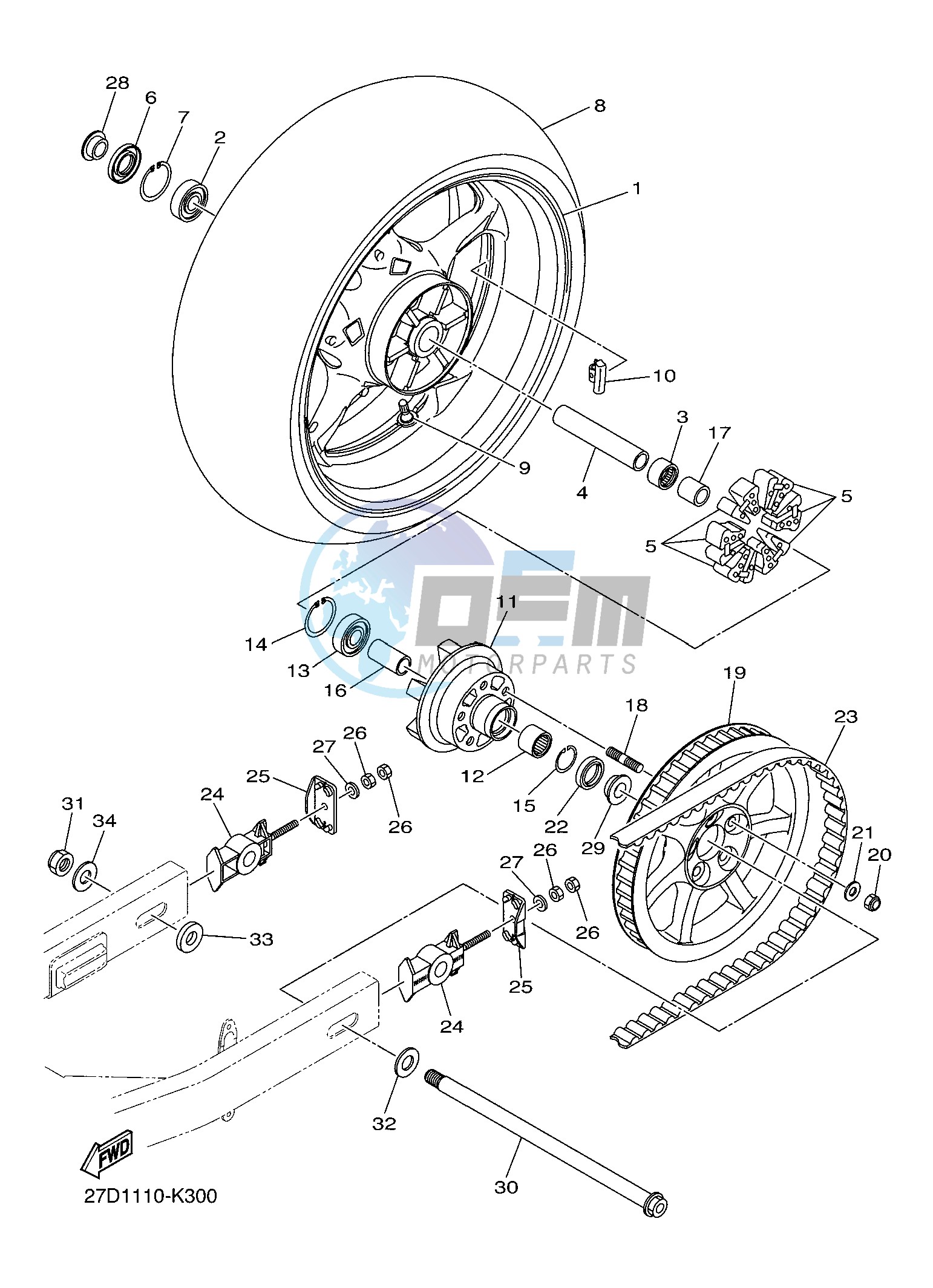 REAR WHEEL