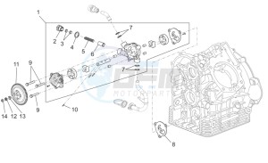 Stelvio 1200 1200 drawing Oil pump