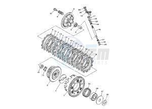 TDM 900 drawing CLUTCH