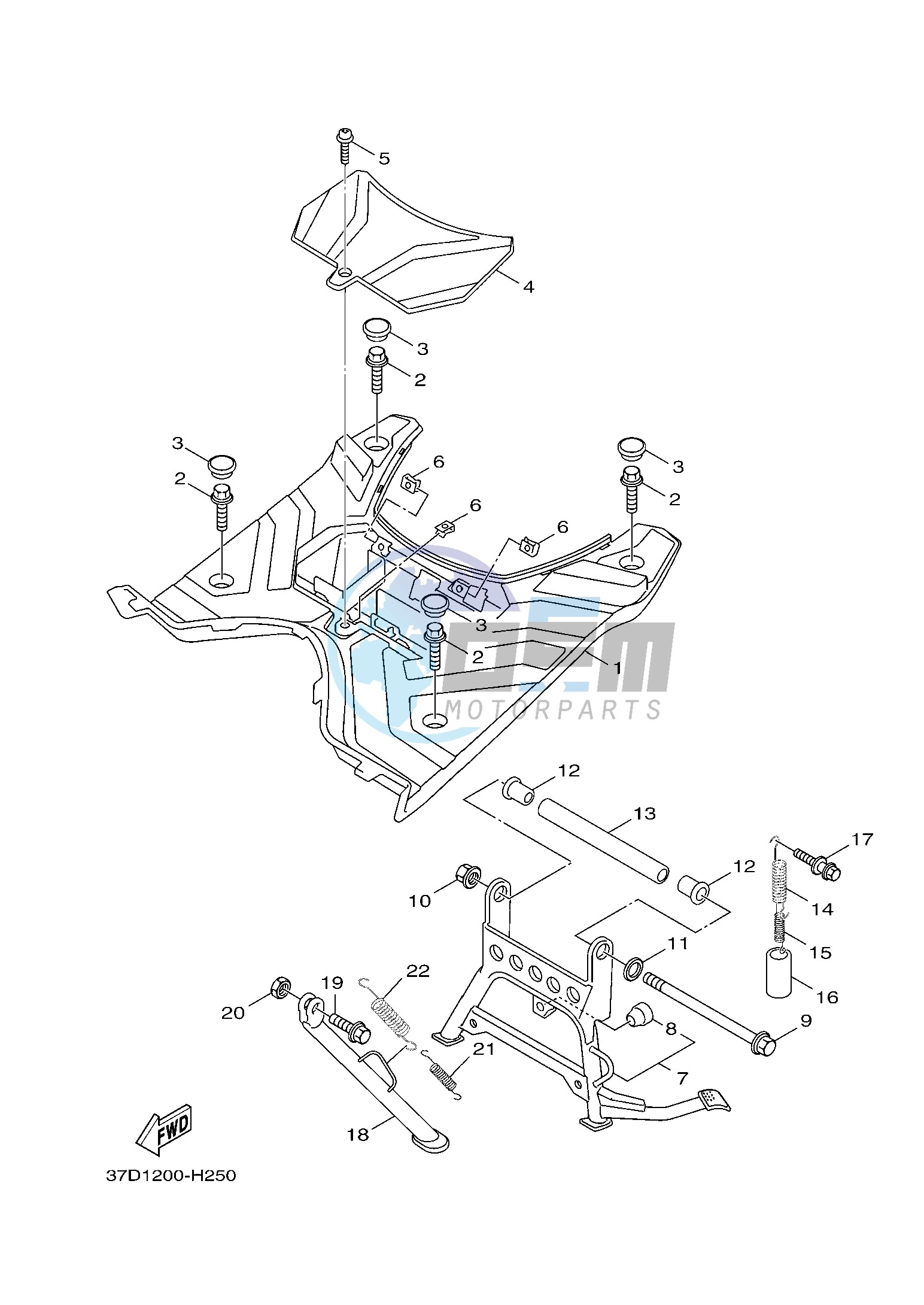 STAND & FOOTREST