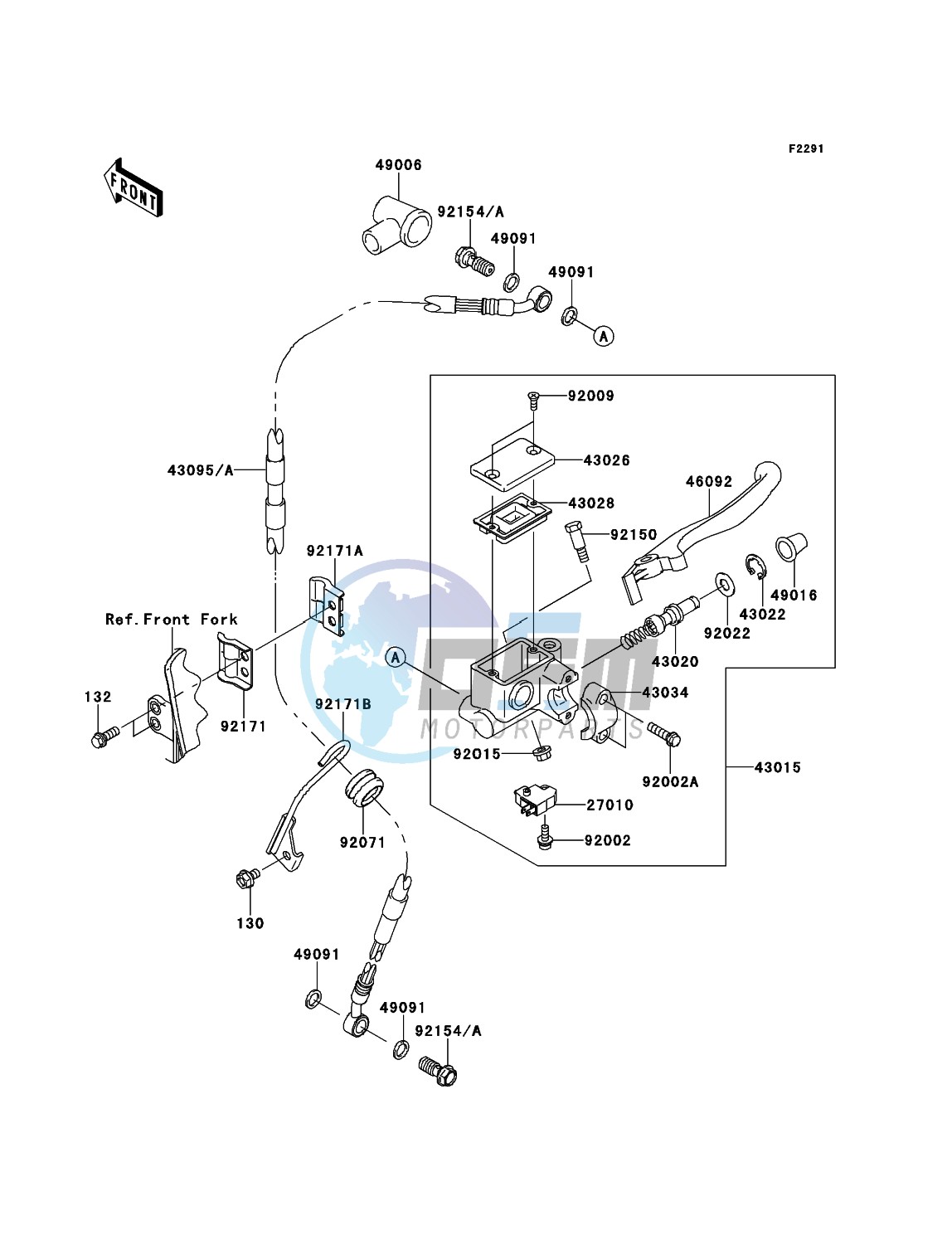 Front Master Cylinder