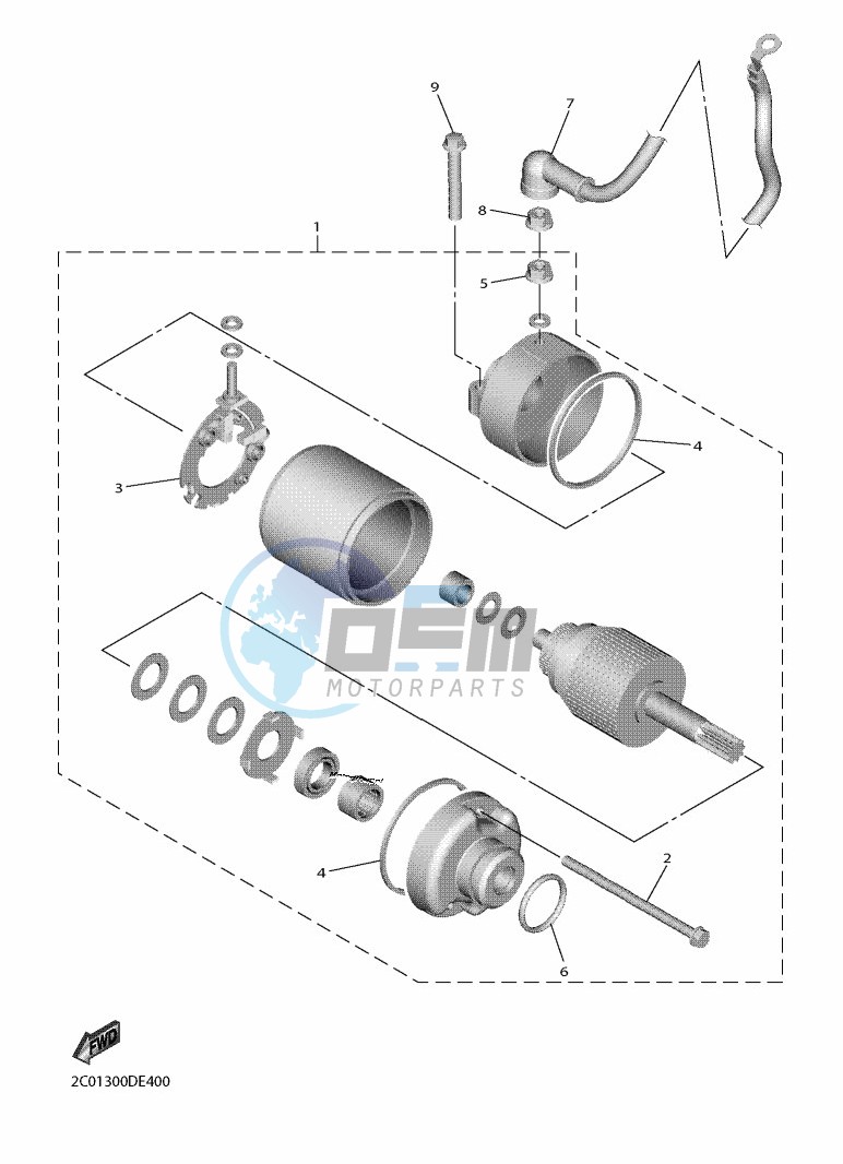 STARTING MOTOR