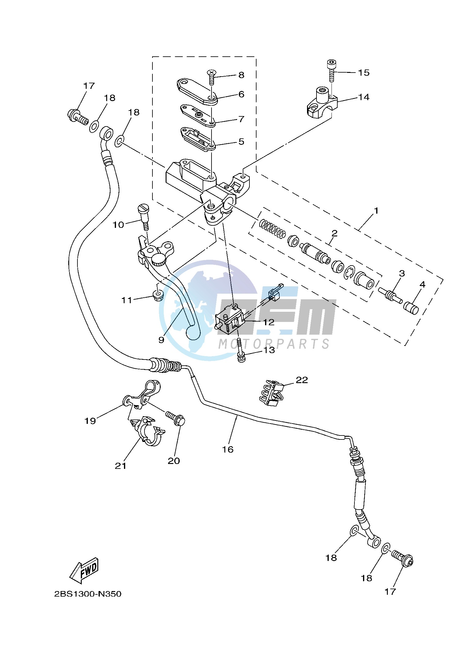 FRONT MASTER CYLINDER 2