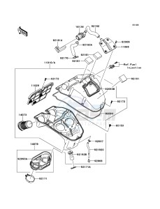 ER-6n ER650A8F GB XX (EU ME A(FRICA) drawing Air Cleaner