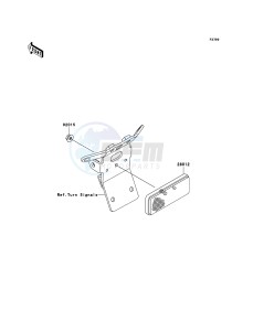 VN1700 CLASSIC TOURER VN1700C9FA GB XX (EU ME A(FRICA) drawing Reflectors