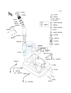 JH 1100 B [ULTRA 130] (B1-B4) [ULTRA 130] drawing FUEL TANK