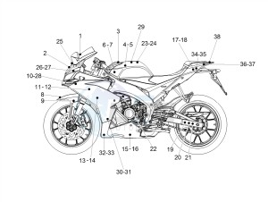 RS 125 Replica E4 ABS (APAC) drawing Decal