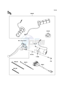 VERSYS_1000 KLZ1000ADF FR GB XX (EU ME A(FRICA) drawing Accessory(Grip Heater)