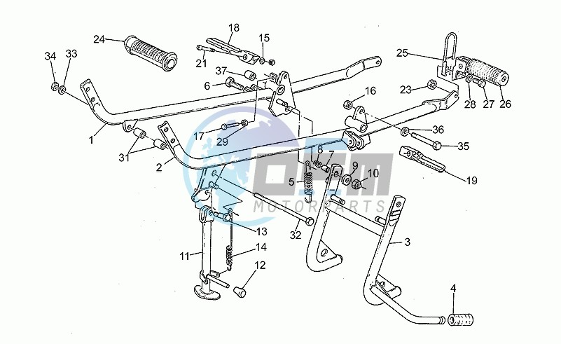 Footrests-stands