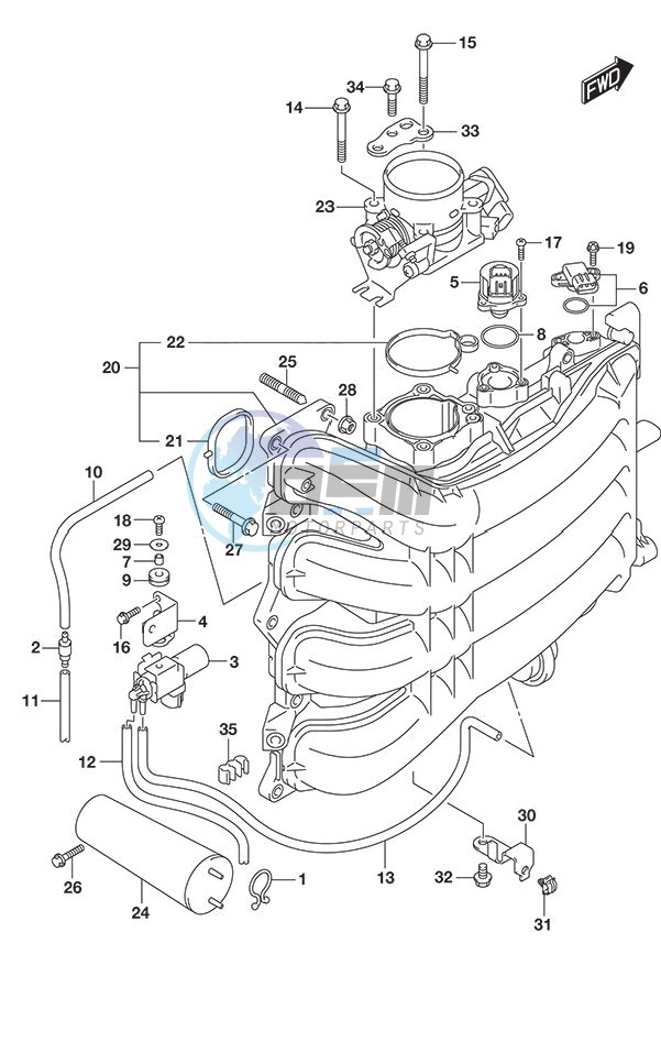 Intake Manifold/Throttle Body