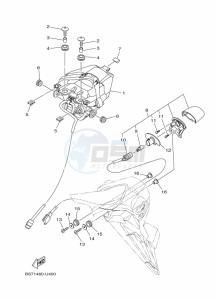 YZF250-A (B6P6) drawing TAILLIGHT