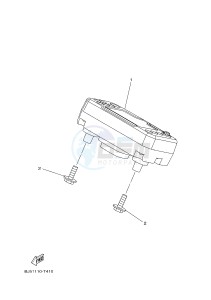 YFM450FWB YFM45KDXJ KODIAK 450 (BJ53) drawing METER