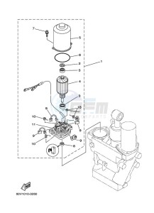 Z300TURD drawing POWER-TILT-ASSEMBLY-2