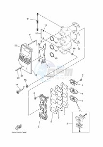 E60HMHDX drawing INTAKE