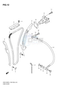 GSX1300R (E3-E28) Hayabusa drawing CAM CHAIN