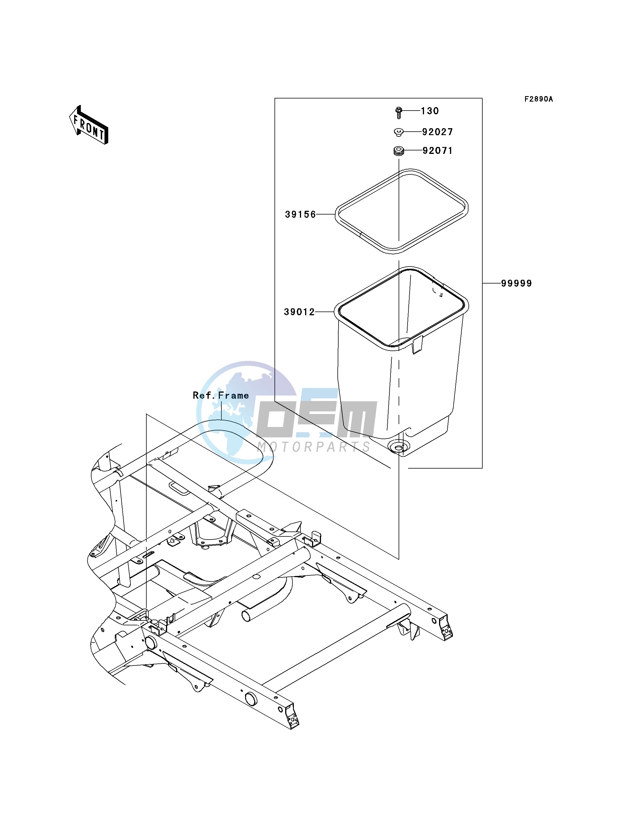 OPTIONAL PARTS-- FRAME- -