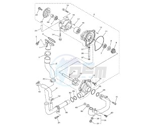 FZ8-S 800 drawing WATER PUMP