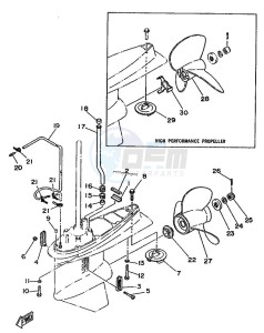 115B drawing PROPELLER-HOUSING-AND-TRANSMISSION-2