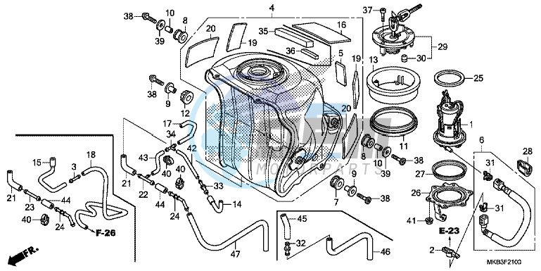 FUEL TANK/ FUEL PUMP