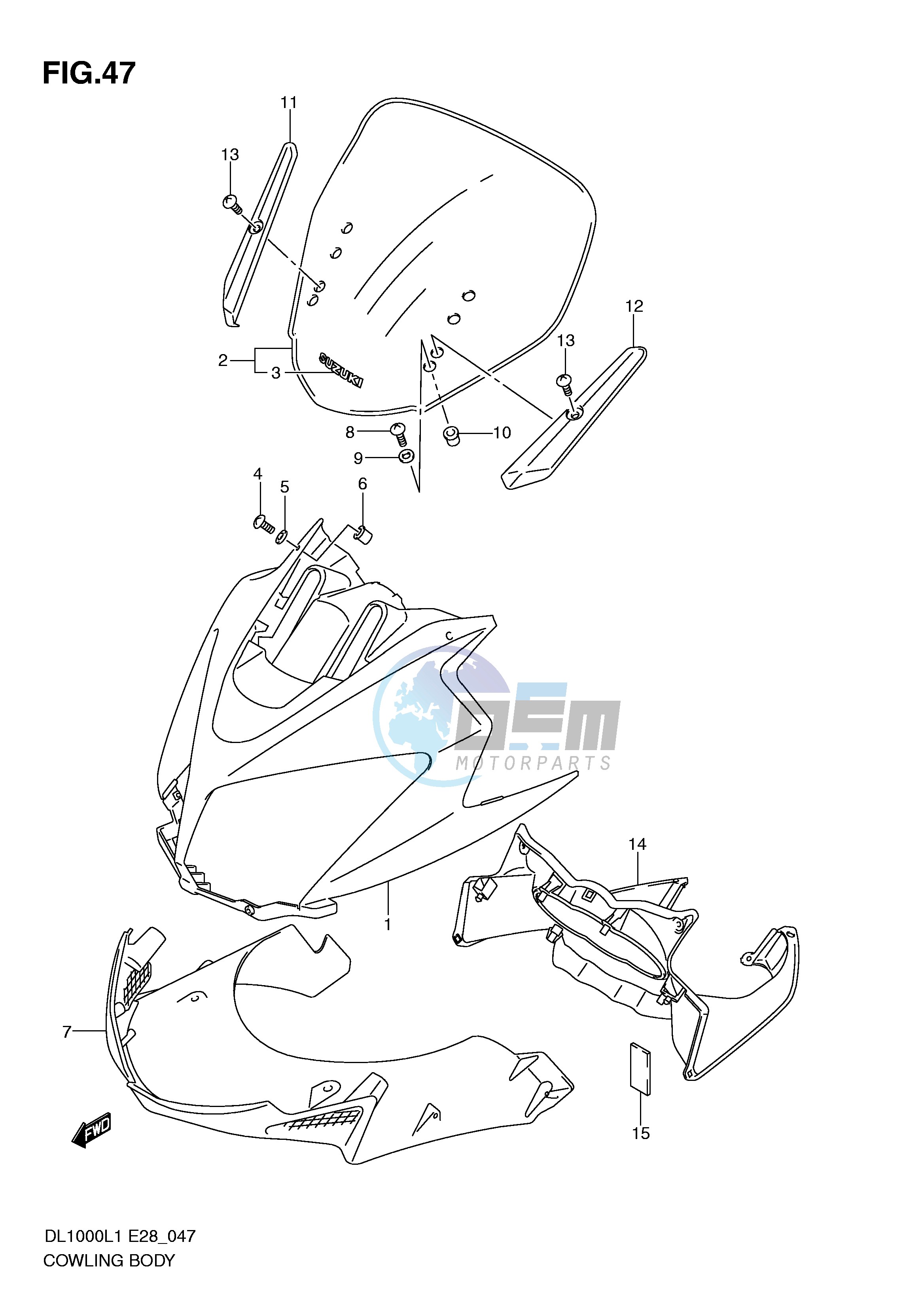 COWLING BODY