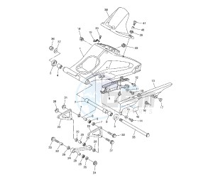 FZ1 1000 drawing REAR ARM