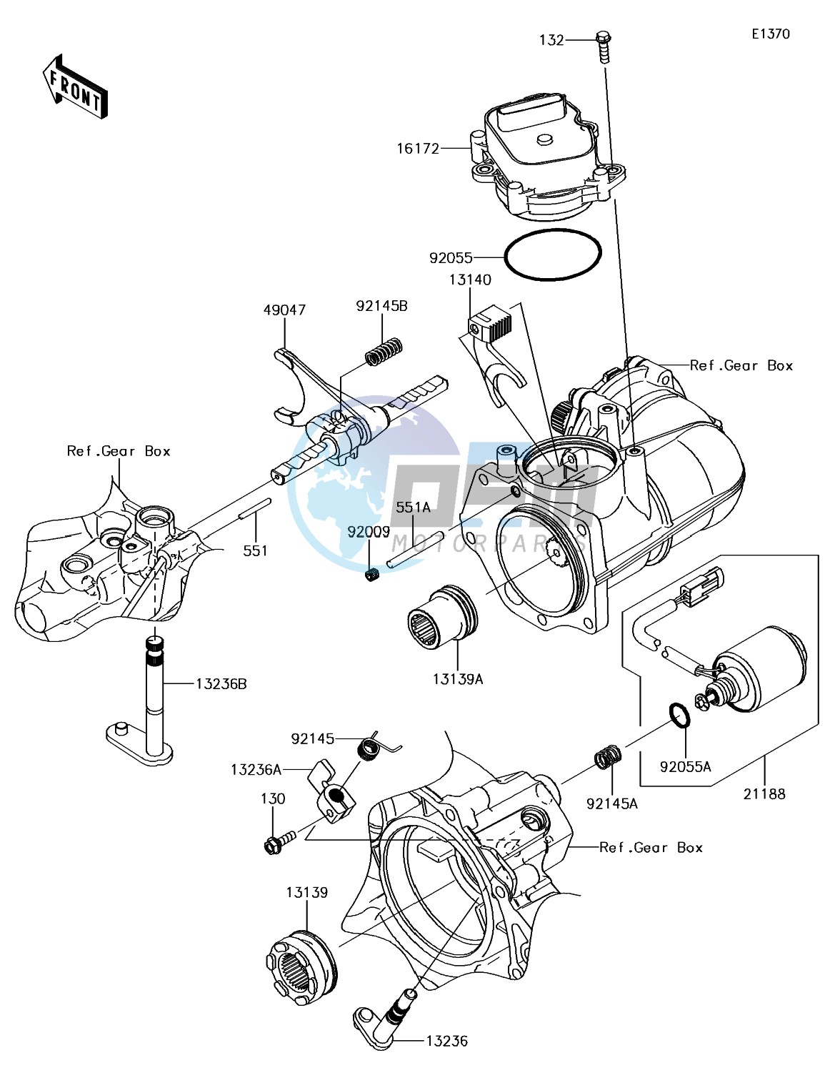 Gear Change Mechanism