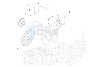 PRIMAVERA 150 4T 3V IE NOABS E3 (NAFTA) drawing Stater - Electric starter