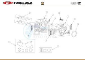 HOBBY-BYE-BIKE-25-KM-H-EURO4-HOLLAND-BLACK 50 drawing CYLINDER