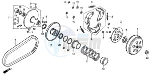 SCV100F LEAD drawing DRIVEN FACE