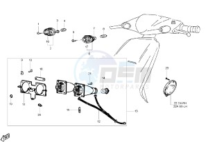 NRG EXTREME 50 drawing Headlight