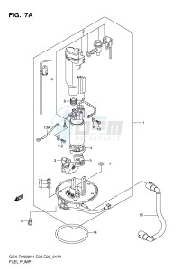 GSX-R1000 (E3-E28) drawing FUEL PUMP (GSX-R1000K2)