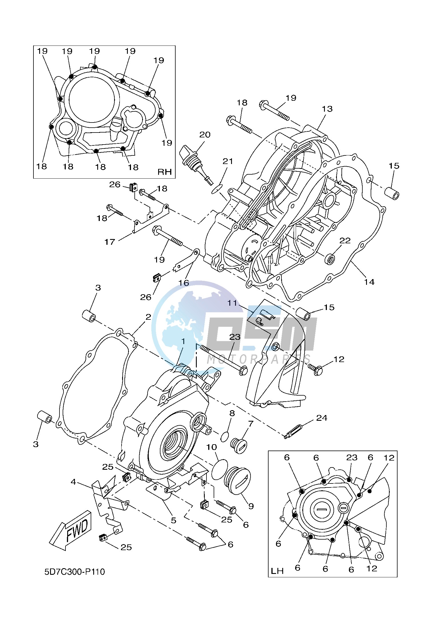 CRANKCASE COVER 1