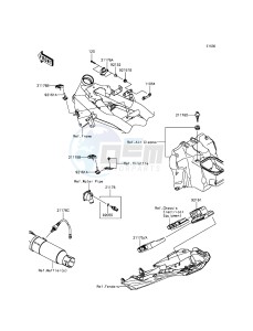 Z800 ZR800AEF FR GB XX (EU ME A(FRICA) drawing Fuel Injection