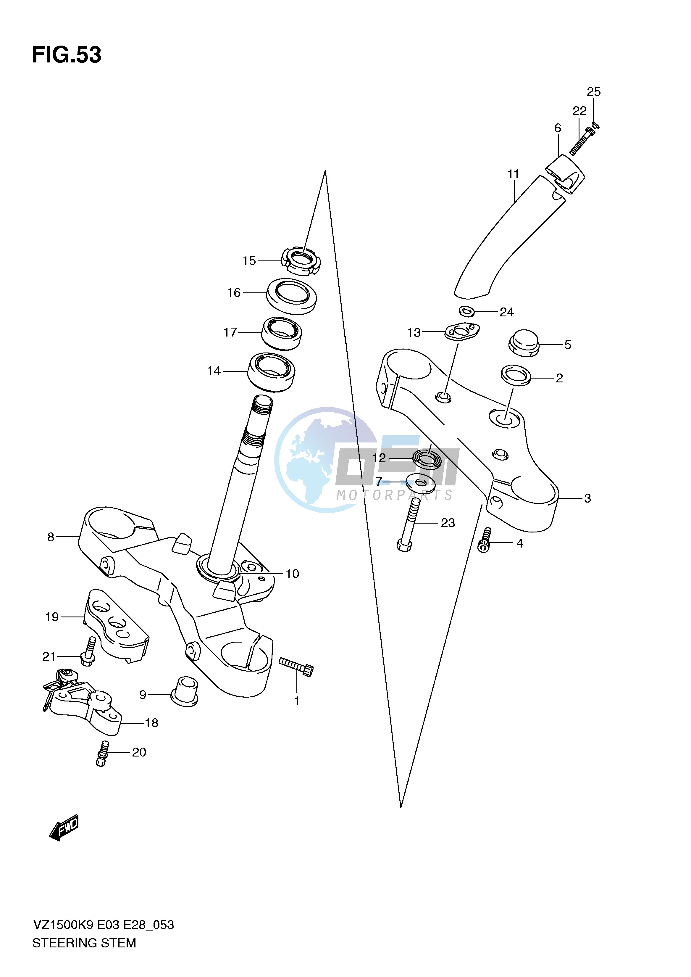 STEERING STEM