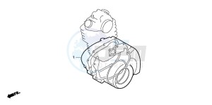 XR600R drawing GASKET KIT B