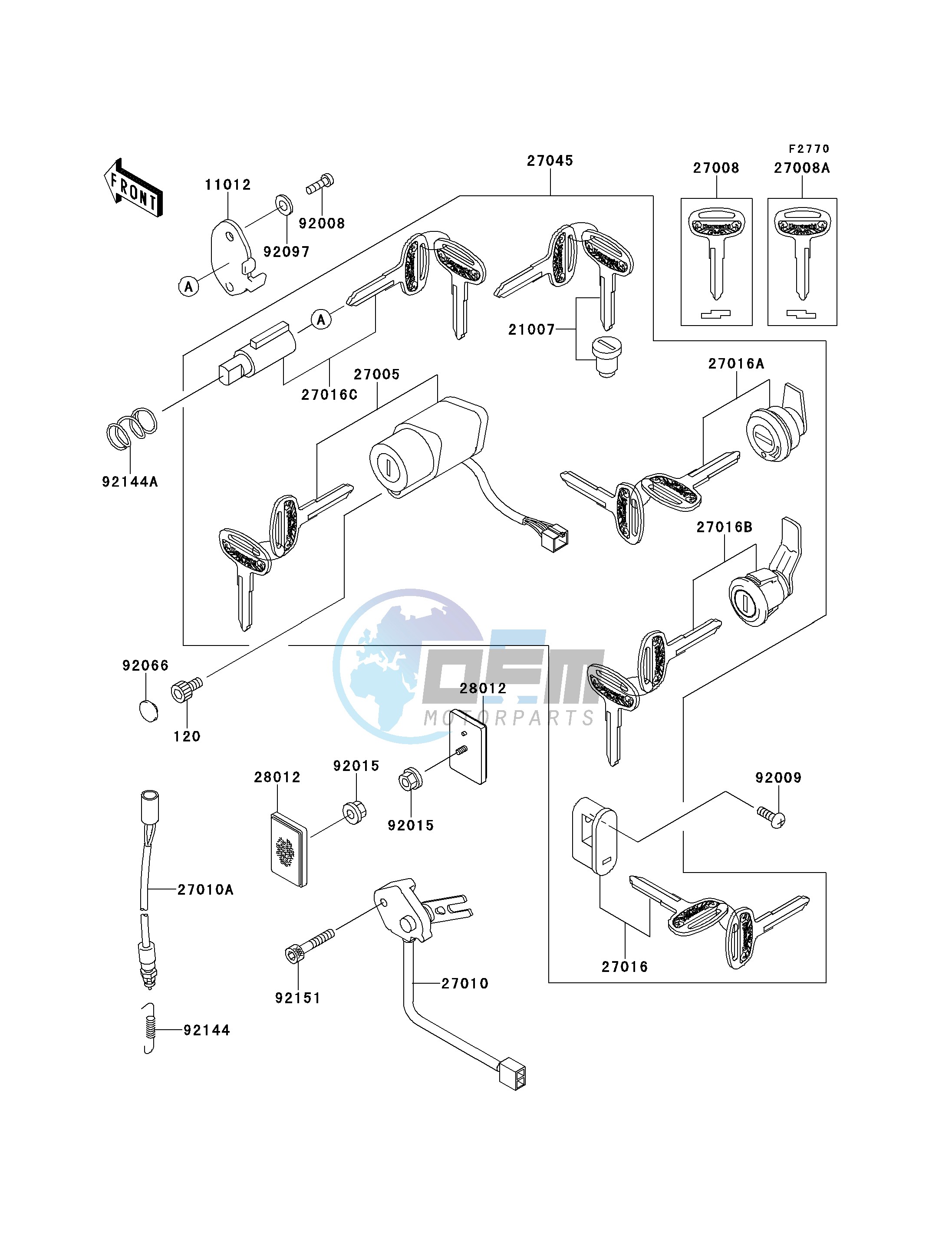 IGNITION SWITCH_LOCKS_REFLECTORS