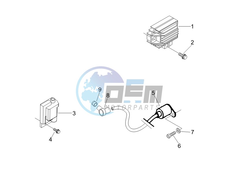 Voltage Regulators -ECU - H.T. Coil