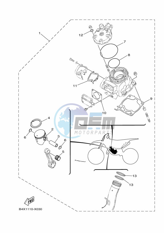 PISTON REBUILT KIT