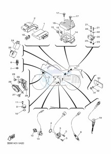 MT-03 MTN320-A (B6WB) drawing ELECTRICAL 2