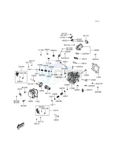 J300 ABS SC300BFF XX (EU ME A(FRICA) drawing Cylinder Head