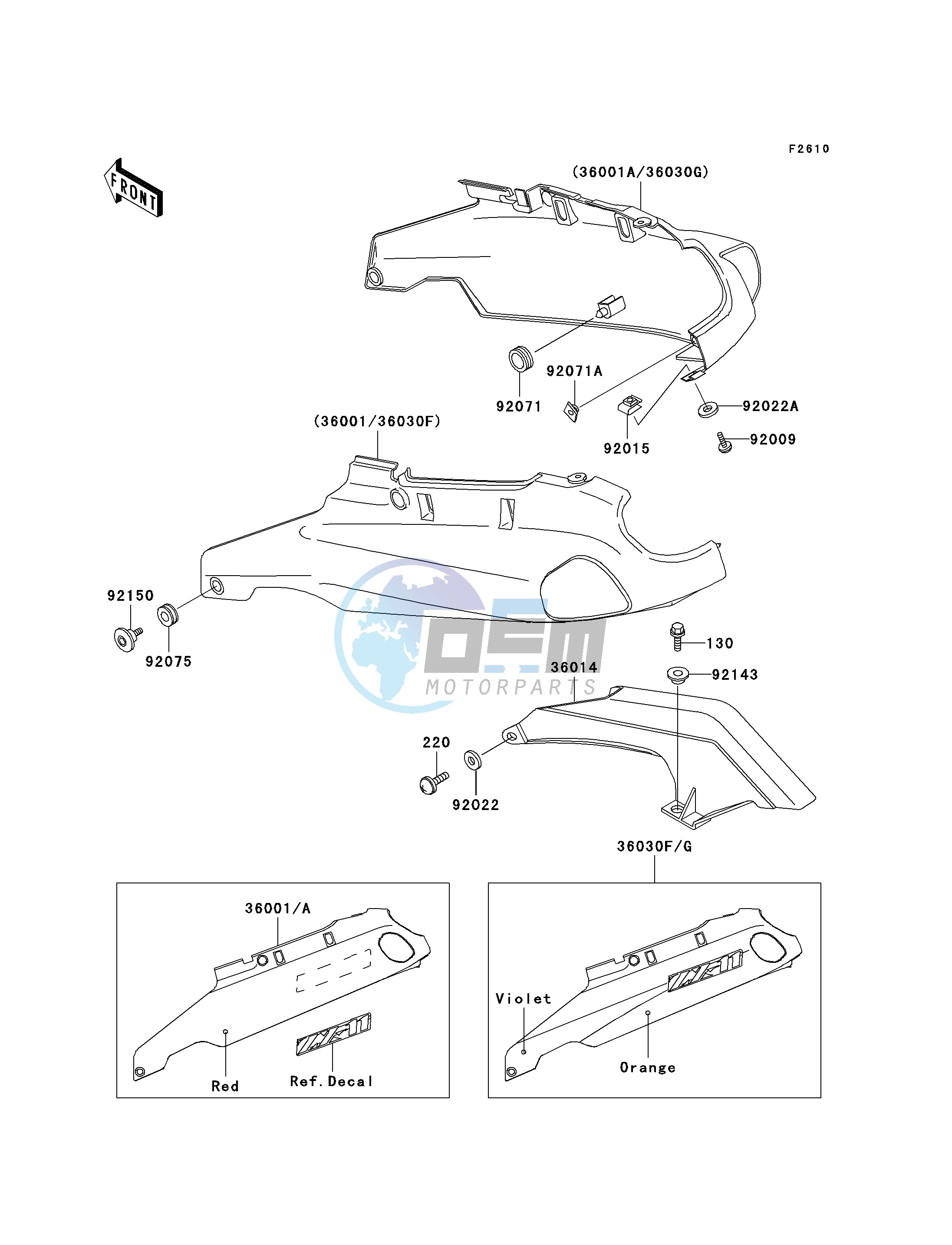 SIDE COVERS_CHAIN COVER-- ZX1100-D1- -