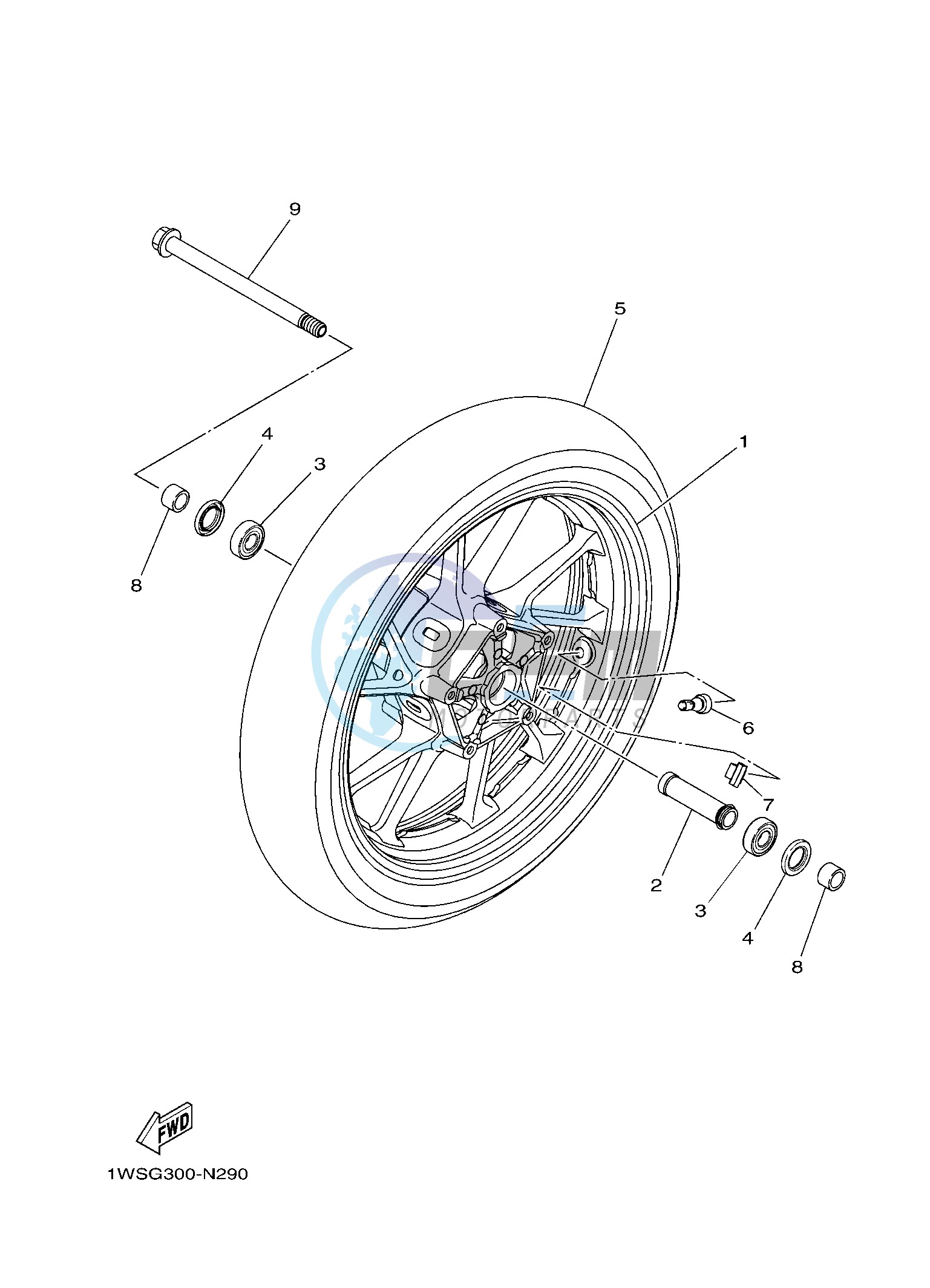 FRONT WHEEL