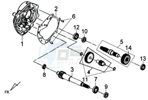 X'PRO 50 (45 KM/H) (AE05W4-EU) (L4-M1) drawing MISSION CASE / X'PRO 50 (45 KM/H) (AE05W4-EU) (L4-M1)