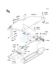 MULE_610_4X4 KAF400AFF EU drawing Fenders