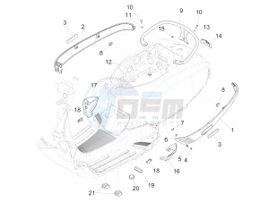 LT 150 4T 3V IE NOABS E3 (APAC) drawing Side cover - Spoiler