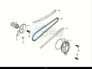 SYMPHONY CARGO 50 (AY05W9-EU) (E5) (M1) drawing CAM SHAFT